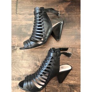 Vince Camuto Peep Toe Wedges